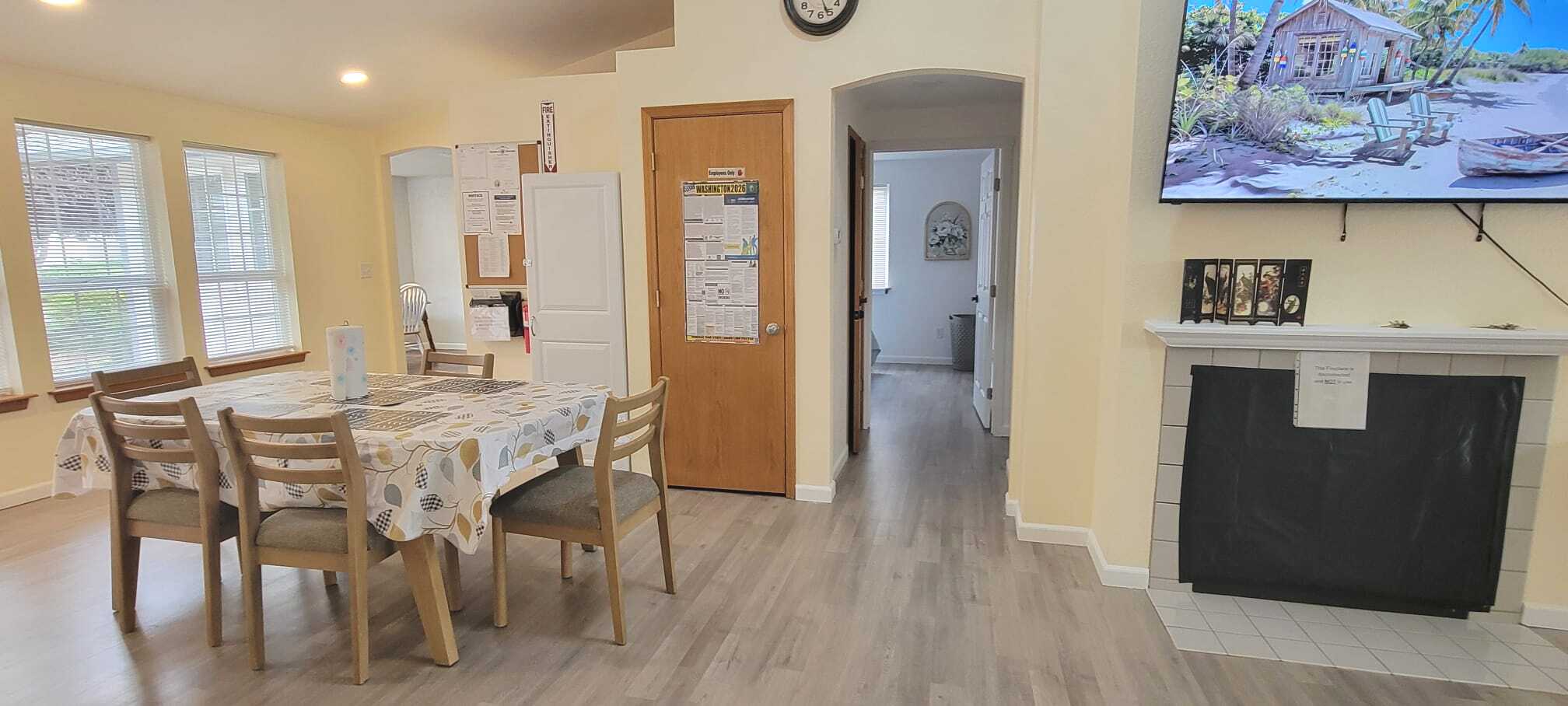 Dining area at Elgon House